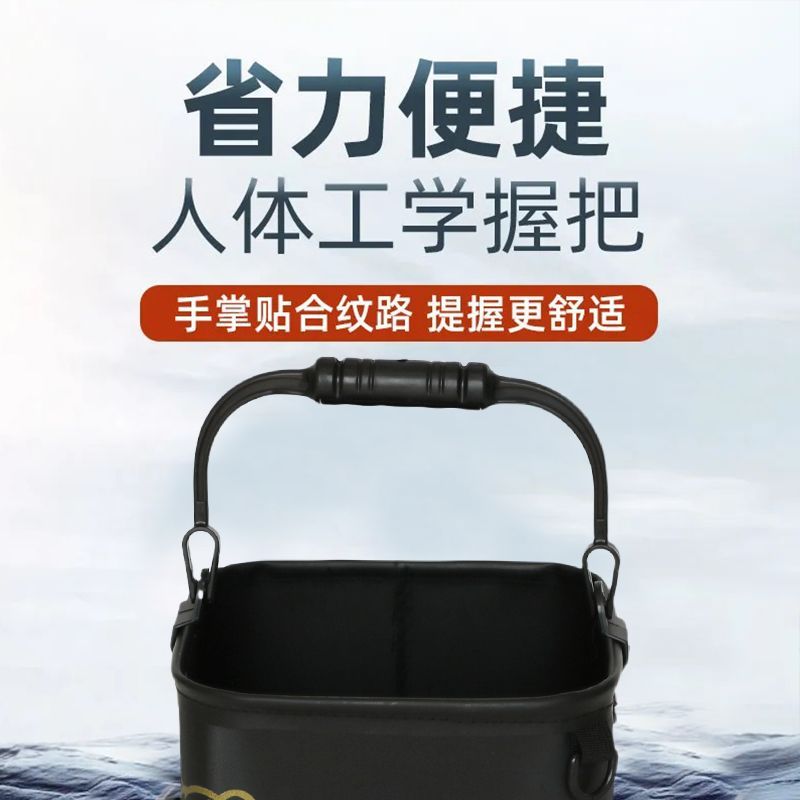 【钓鱼人必备！】多功能打水桶，收纳打水超轻松！
