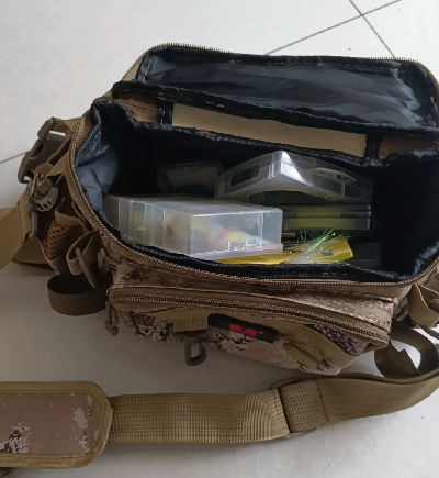 【路亚包推荐！】多功能大容量路亚包！可插杆！